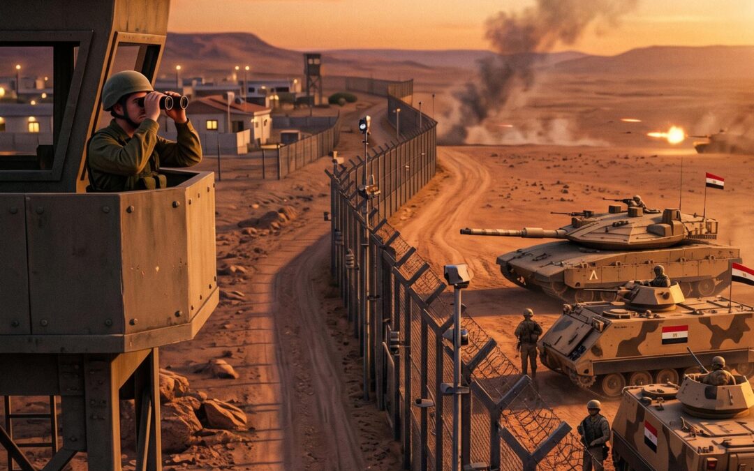 على بعد  100 متر فقط: هل تستعد مصر لسيناريوهات عسكرية جديدة تربك إسرائيل