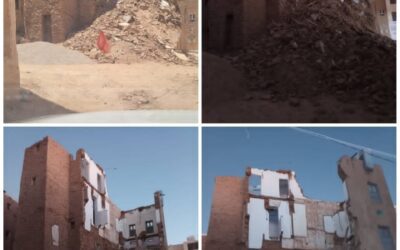 أنهيار منزل بسيؤن مساء البارحة جراء الأمطار الأخيرة