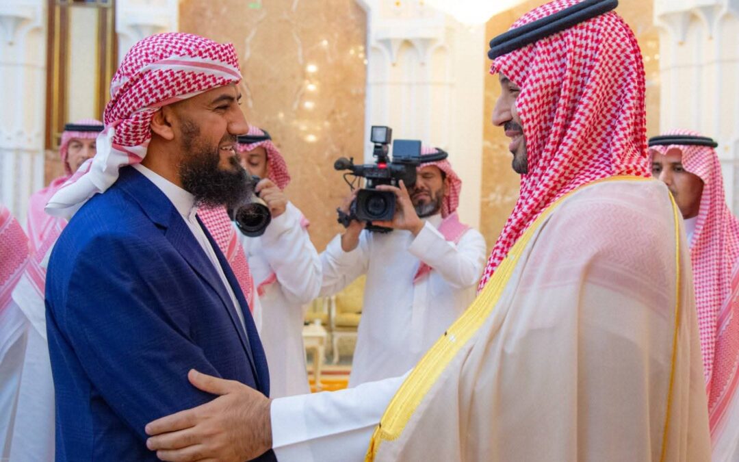 القائد المحرّمي يشارك في حفل الاستقبال السنوي لولي العهد السعودي في قصر منى