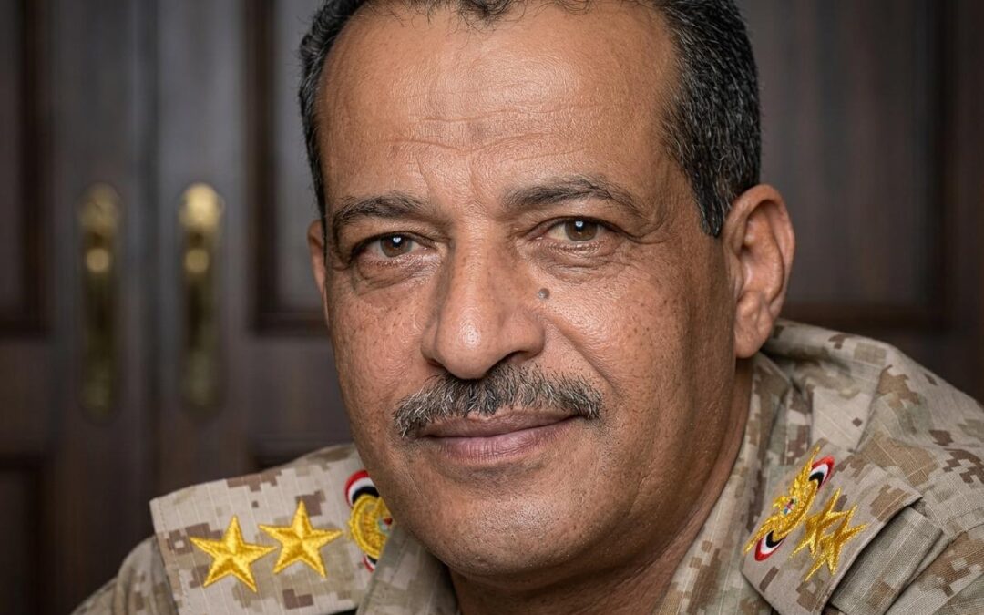 قيادة وضباط وصف ضباط محور يافع واللواء الثالث مشاة يبعثون رسالة تعزية ومواساة في وفاة اللواء طيار عبدالباسط العامري