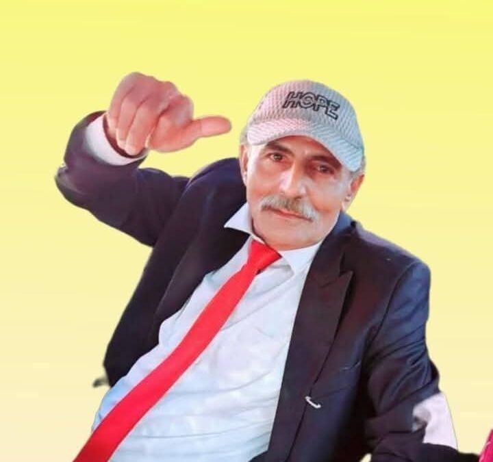 شيخ مكتب كلد يافع ونائبه يعزيان في وفاة الحقوقي فيصل علي  صالح السعيدي