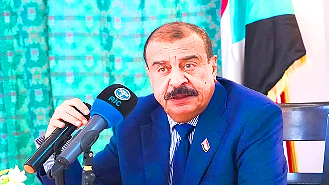 اللواء أحمد سعيد بن بريك : على أي أرض نكون هدفنا دولة جنوبية مستقلة