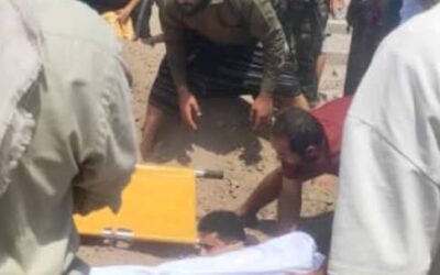 قائد قوات الأمن الوطني بمحافظة لحج يشارك في تشييع الفقيد مطر وضاح السلمي