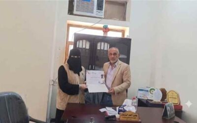 مؤسسة” ماسة” حواء للتنمية تُكرم مدير عام مكتب الشؤون الاجتماعية والعمل بأبين