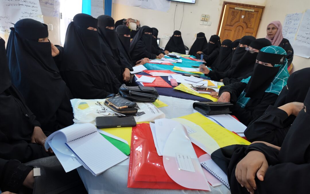 أبين: استمرار مبادرة تمكين المرأة الريفية في ريف خنفر