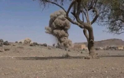 ضربات جوية مجهولة تهز خمس محافظات يمنية.. أكثر من عشرين غارة تستهدف مواقع حساسة للحوثيين