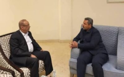 لقاء يجمع الأستاذ أحمد الميسري ومحافظ لحج مراد الحالمي لمناقشة تعزيز التوافق الوطني الجنوبي