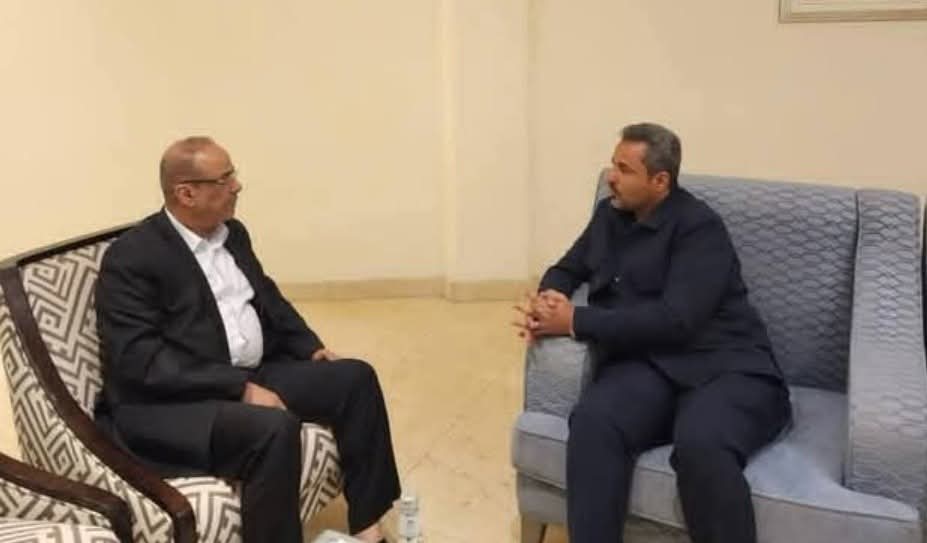 لقاء يجمع الأستاذ أحمد الميسري ومحافظ لحج مراد الحالمي لمناقشة تعزيز التوافق الوطني الجنوبي