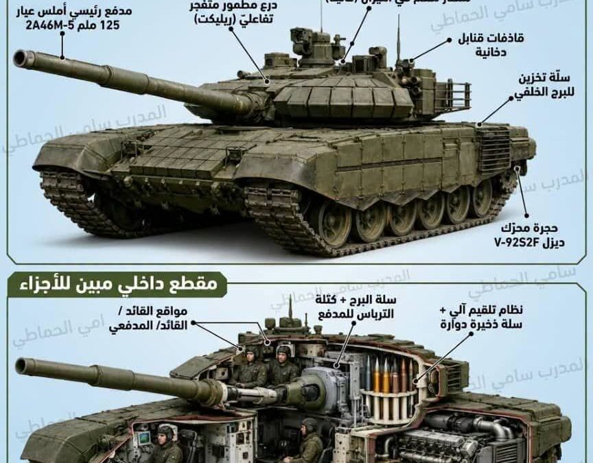 الوحش الكاسر الدبابة الروسية تي 90