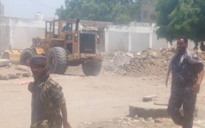 السلطة المحلية بخنفر وبإشراف القوى الأمنية المشتركة وبالتنسيق مع اللجنة الاهلية  تستعيد مبنى سوق السمك بحصن عطية