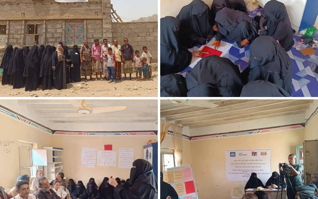 ورشة تطبيقية لتمكين المرأة الريفية في خنفر تنفذها جمعية كبث النسوية