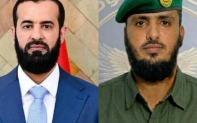 قائد قوات الأمن الوطني بأبين يهنئ اللواء الدكتور مختار الرباش بترقيته إلى رتبة لواء وتعيينه قائداً لممحور أبين واللواء 255 مشاة