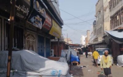 تجار وصيارفة خنفر يواصلون تنفيذ العصيان المدني لليوم الثالث على التوالي