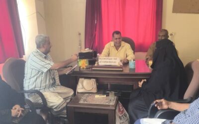 مدير جهاز محو الامية بأبين يلتقي بفريق التوجية والإدارة المختصة لمناقشة الاستعداد والتحضير للعام الدراسي 2027/2026م
