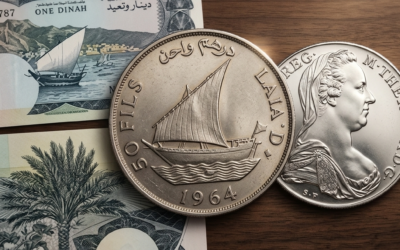 قصة ريال ماريا تريزا والدينار والدرهم الجنوبي