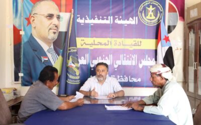 عضو هيئة الرئاسة رئيس تنفيذية انتقالي أبين يلتقي قيادتي انتقالي زنجبار وخنفر