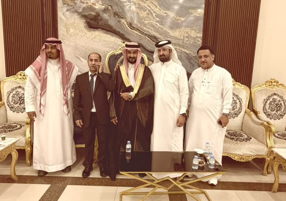 دلتا برس تهنئ الشاب الخلوق أنور صلاح محواش بمناسبة زفافه في الرياض
