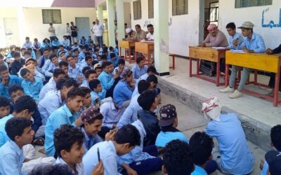 *ثانوية الفقيد يسلم صالح بيافع سرار تقيم ندوة أدبية وثقافية للطلاب