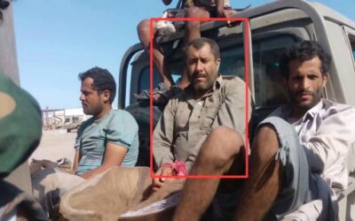 قائد عسكري حوثي كبير وعناصره  يقعون في الآسر بيد القوات الجنوبية في باب المندب