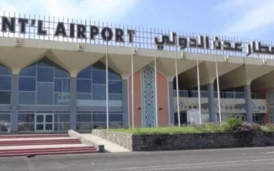أمن عدن: صاروخان حوثيان يستهدفان مطار عدن الدولي دون خسائر بشرية