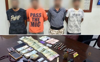 شرطة القاهرة بالعاصمة عدن تضبط أربعة متهمين بترويج الحشيش