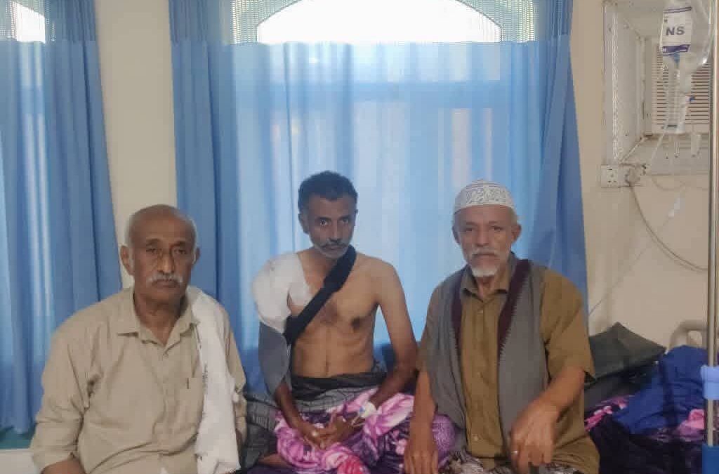 عضوا الجمعية الوطنية يزوران العميد فاروق الكعلولي للاطمئنان على صحته ويشيدان بتضحياته البطولية في جبهة المضاربة