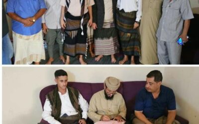 تنفيذية انتقالي لحج تهنئ المناضل وضاح الحالمي بمناسبة عقد قران نجله عبدالرزاق